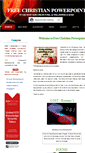 Mobile Screenshot of freechristianpowerpoint.com